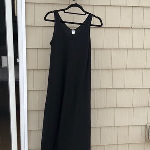 Old navy black maxi dress